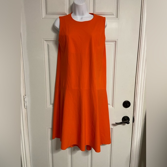 T3- DAMA COLLECTION Tangerine Midi Tank Dress - Picture 1 of 6
